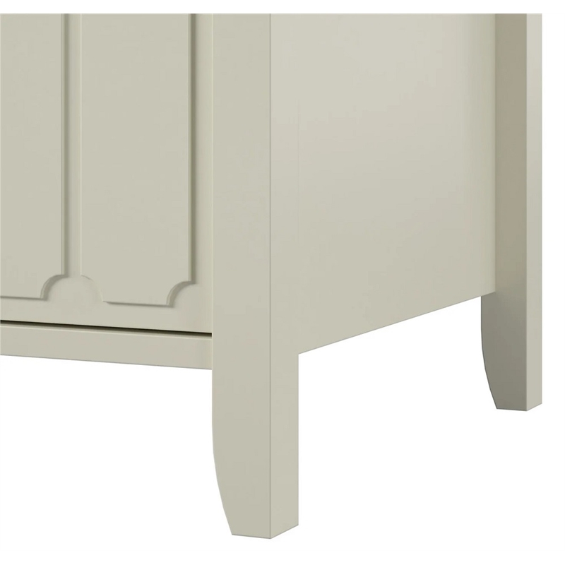Novogratz Her Majesty Engineered Wood TV Stand For TVs Upto 65