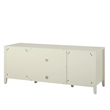 Novogratz Her Majesty Engineered Wood TV Stand For TVs Upto 65