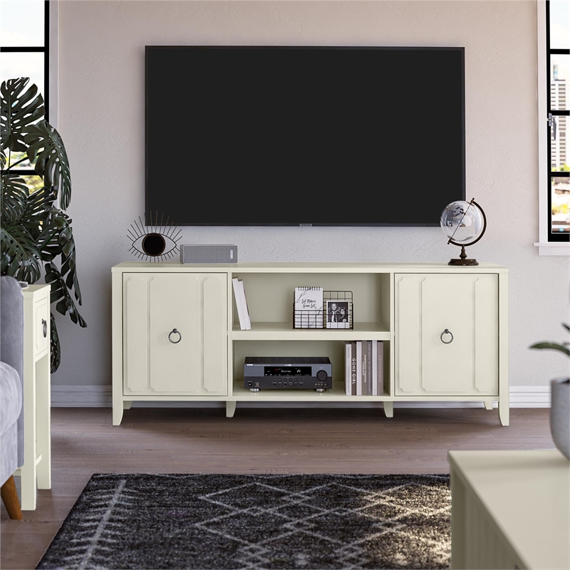 Novogratz Her Majesty Engineered Wood TV Stand For TVs Upto 65