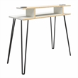 Novogratz Kimberly At Home Engineered Wood Vanity with Hairpin Legs in White