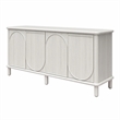 CosmoLiving by Cosmopolitan Selena Engineered Wood Credenza in Rustic White
