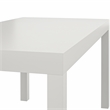 Ameriwood Home Jane PVC Laminated Hollow Core Coffee Table in White