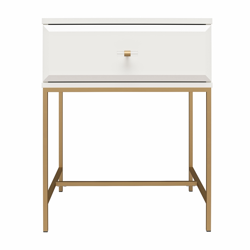 Mr.Kate Effie Nightstand in White