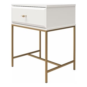 Mr.Kate Effie Nightstand in White