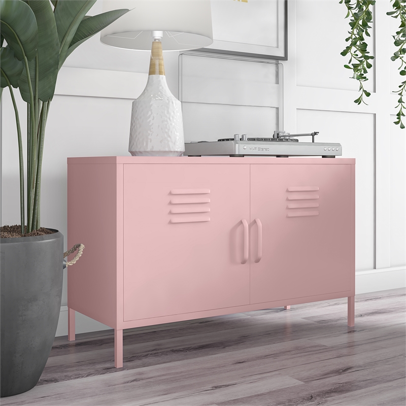 Novogratz cache 2 door metal locker accent cabinet discount