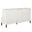 Ntense Falcon Youth Gaming TV Stand w/ ARGB LED Lights in White