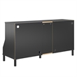 NTense Falcon Youth Gaming TV Stand w/ ARGB LED Lights in Black