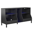 NTense Falcon Youth Gaming TV Stand w/ ARGB LED Lights in Black