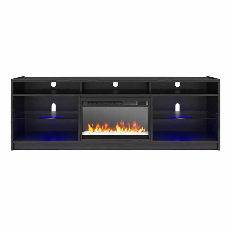 Ameriwood Home Luna Fireplace TV Stand for TVs up to 75