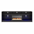 Ameriwood Home Luna Fireplace TV Stand for TVs up to 75