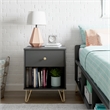 Novogratz Owen Nightstand in Black