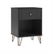 Novogratz Owen Nightstand in Black
