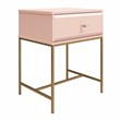 Mr.Kate Effie Nightstand in Pale Pink