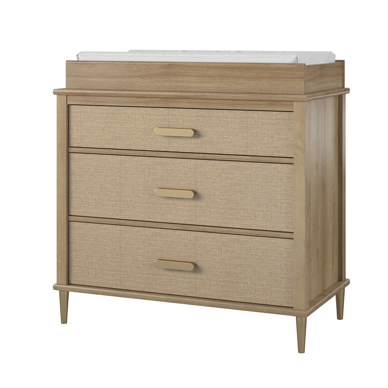 Little Seeds Shiloh Changing Table Topper in Natural