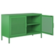 Ameriwood Home Novogratz Channing 2-Door Metal Storage Locker in Kelly Green