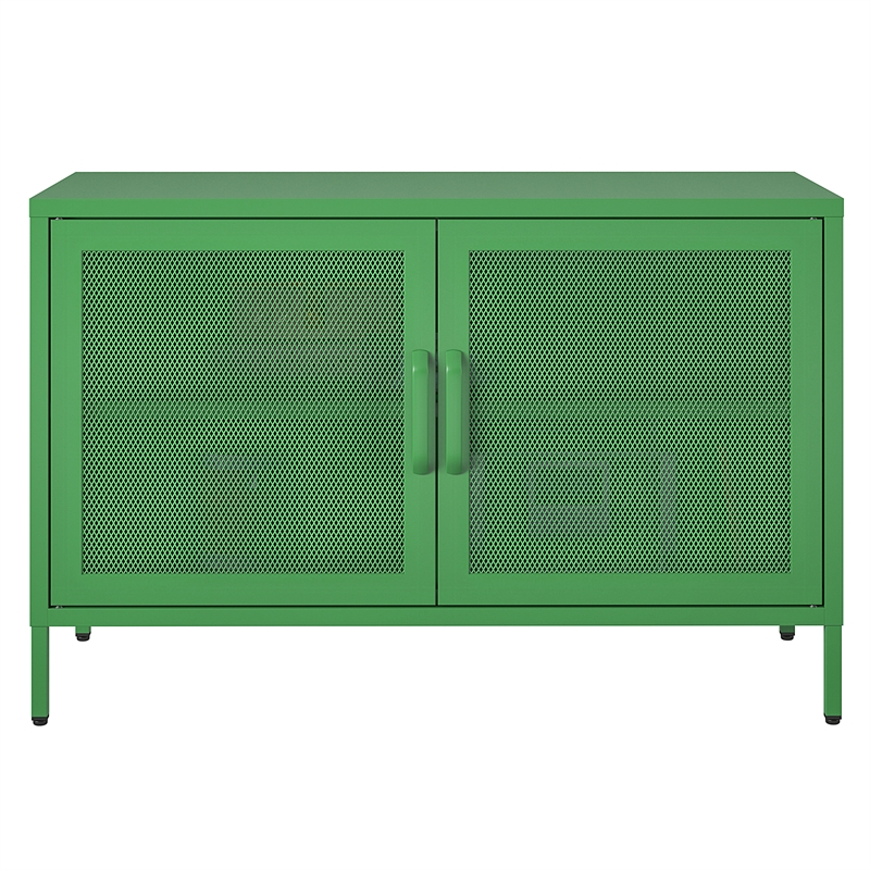 Ameriwood Home Novogratz Channing 2-Door Metal Storage Locker in Kelly Green