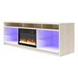 Ameriwood Home Luna Engineered Wood Fireplace TV Stand for TVs up to 75