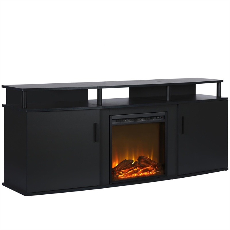 Ameriwood Home Carson Electric Fireplace TV Console for TVs up to 70