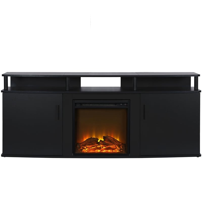 Ameriwood Home Carson Electric Fireplace TV Console for TVs up to 70