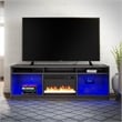 Ameriwood Home Luna Electric Fireplace TV Stand - TVs up to 65