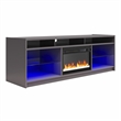 Ameriwood Home Luna Electric Fireplace TV Stand - TVs up to 65