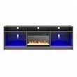 Ameriwood Home Luna Electric Fireplace TV Stand - TVs up to 65