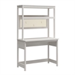 Mr.Kate Tess Standing Desktop/Workstation w/Modular Storage Options - Ivory Oak