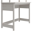 Mr.Kate Tess Standing Desktop/Workstation w/Modular Storage Options - Ivory Oak