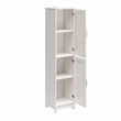 Mr.Kate Tess 2-Door Storage Cabinet w/Modular Storage Options - Ivory Oak