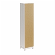 Mr.Kate Tess 2-Door Storage Cabinet w/Modular Storage Options - Ivory Oak
