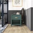 Little Seeds Monarch Hill Haven Kids' 1 Drawer Nightstand in Hunter Green