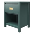 Little Seeds Monarch Hill Haven Kids' 1 Drawer Nightstand in Hunter Green