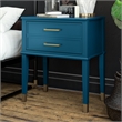 CosmoLiving by Cosmopolitan Westerleigh End Table in Moroccan Blue