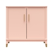 CosmoLiving by Cosmopolitan Westerleigh 2-Door Accent Cabinet in Pale Pink