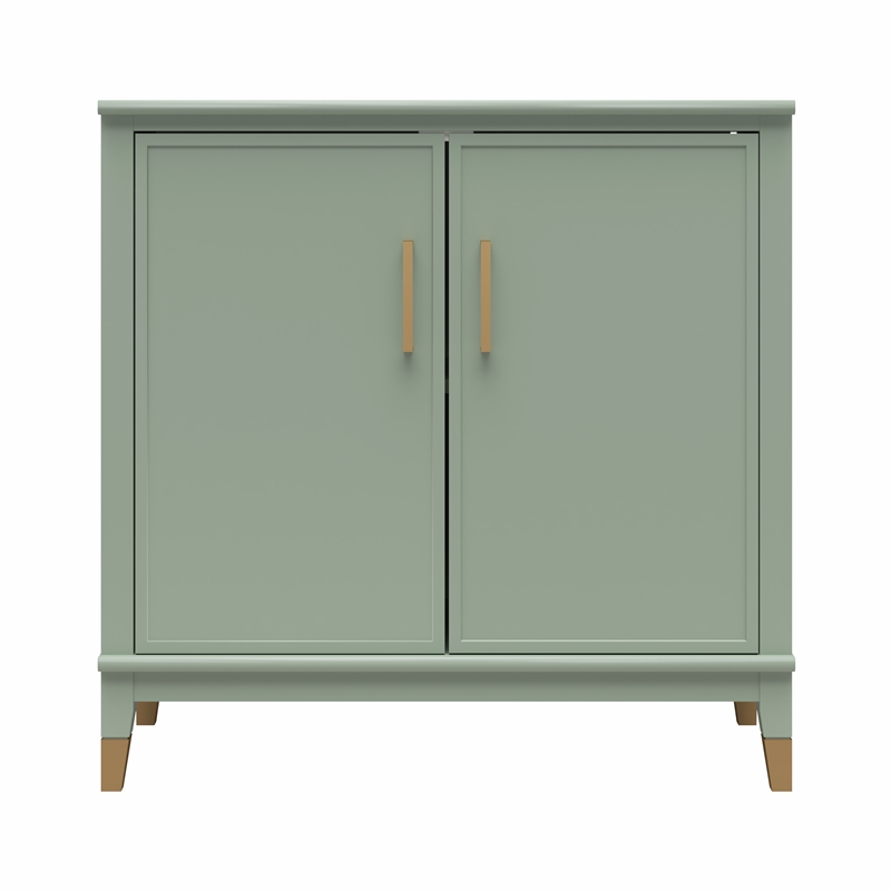 CosmoLiving by Cosmopolitan Westerleigh 2-Door Accent Cabinet in Pale Green