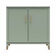 CosmoLiving by Cosmopolitan Westerleigh 2-Door Accent Cabinet in Pale Green