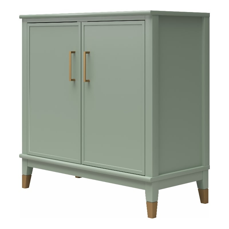 CosmoLiving by Cosmopolitan Westerleigh 2-Door Accent Cabinet in Pale Green