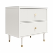 CosmoLiving by Cosmopolitan Elizabeth Nightstand in White