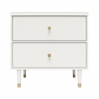 CosmoLiving by Cosmopolitan Elizabeth Nightstand in White