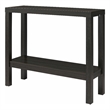 Ameriwood Home Parsons Wrap-Around Sofa Accent Tables Bundle of Two in Espresso