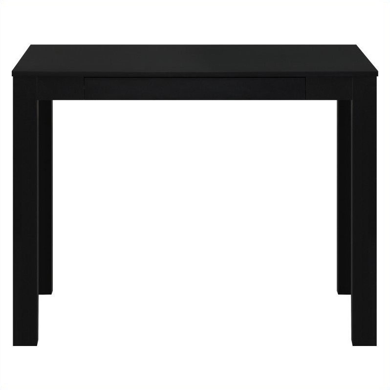 Altra Furniture Parsons Writing Desk in Black