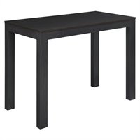 Baxton Studio Idabel Desk in Dark Brown BushFurnitureCollection