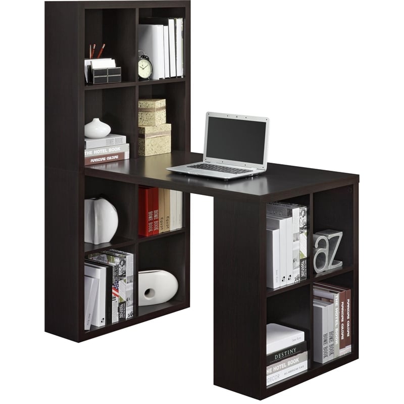 Altra Furniture Hollow Core Hobby Desk in Espresso