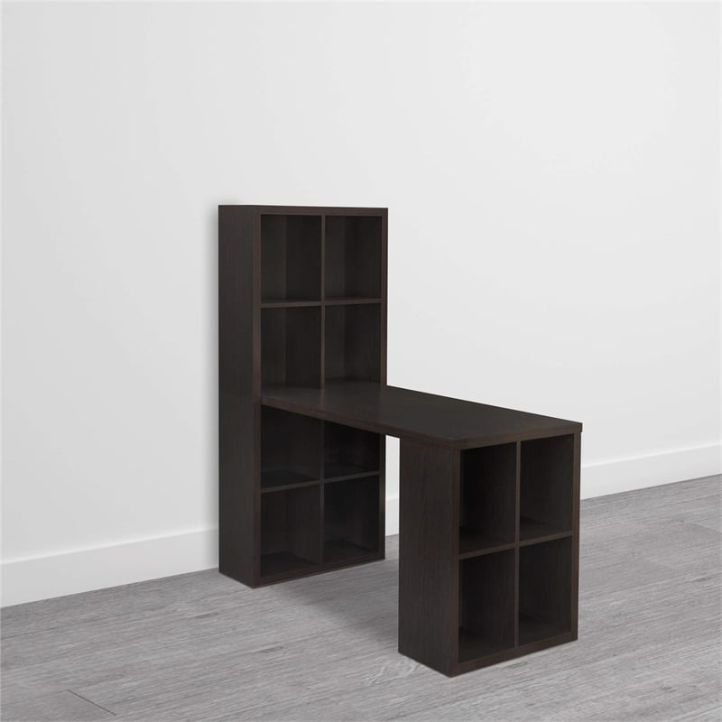 Altra Furniture Hollow Core Hobby Desk in Espresso