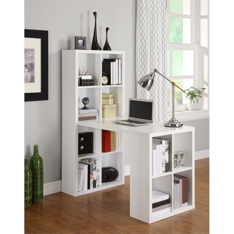 Altra Furniture Hollow Core Hobby Desk in White