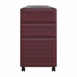 Altra Furniture Pursuit 3 Drawer File Cabinet in Cherry and Gray