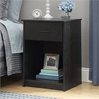 Ameriwood Home 1 Drawer Wood Nightstand In Rodeo Oak 5497213com