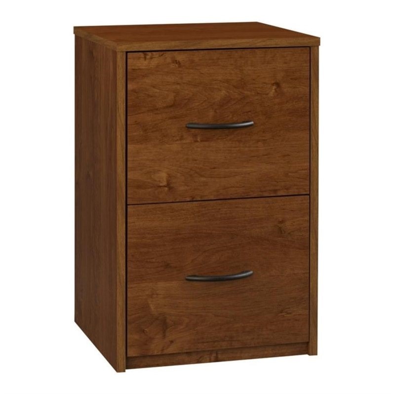 2 drawer wood vertical file cabinet in oak - 9524301pcom