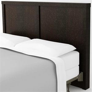 ameriwood home hollow core full and queen headboard in black forest