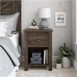 Altra Furniture Farmington Night Stand in Century Barn Pine